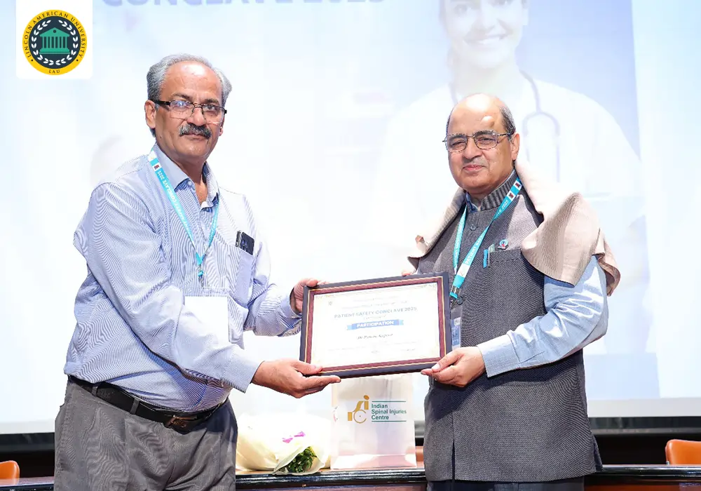 Lincoln American University Vice-Chancellor Addresses Patient Safety Conference at Indian Spinal Injuries Centre