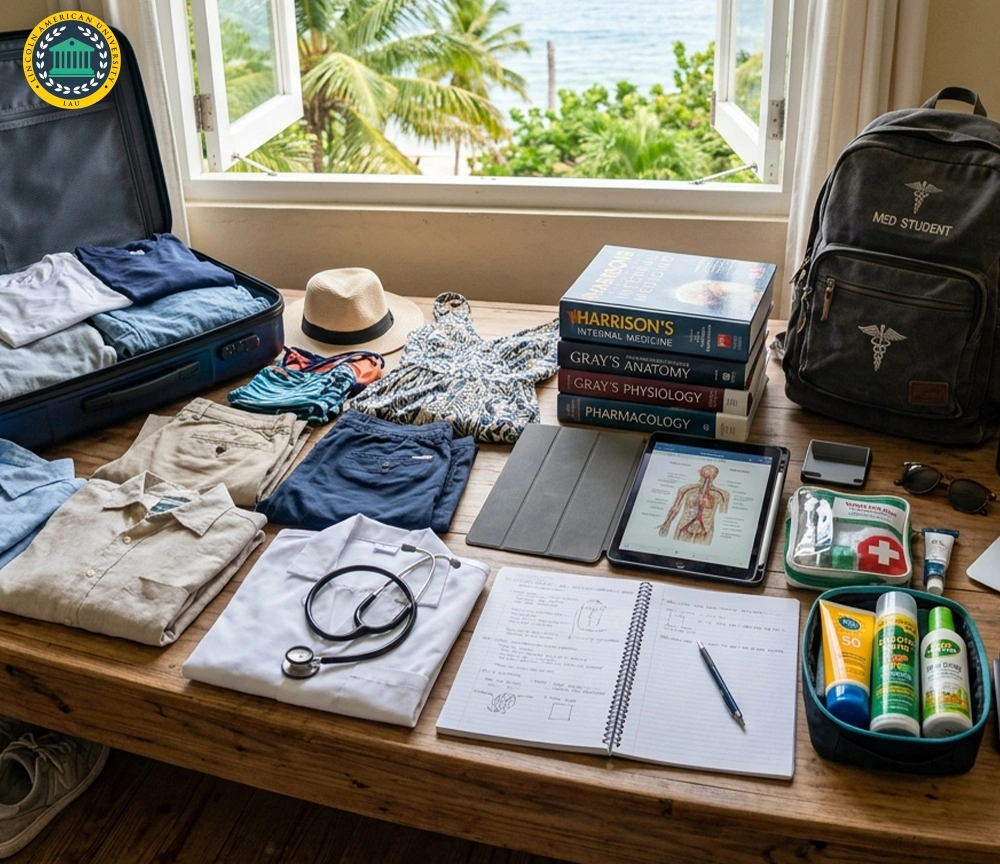What to Pack for Medical School in the Caribbean: Clothing, Study Essentials & Everyday Items 