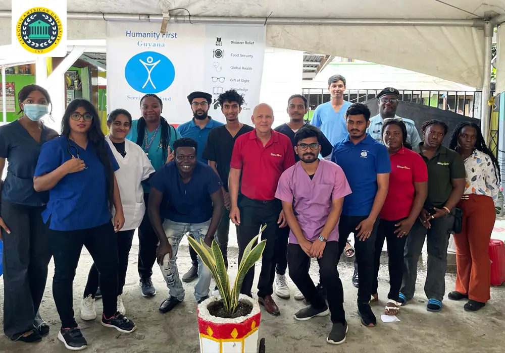 LAU Organized a medical camp with Humanity First