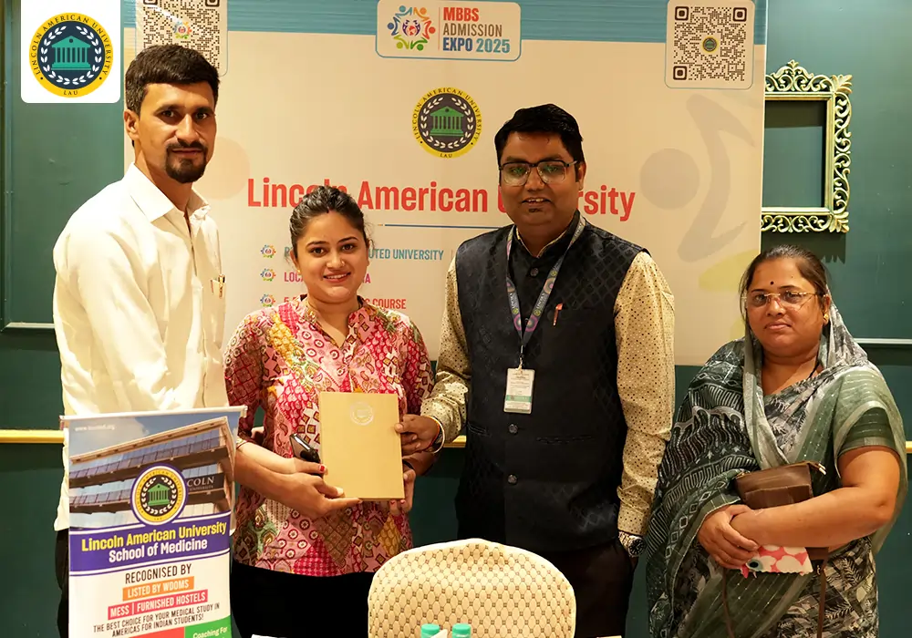 Lincoln American University Participated at the MBBS Admission Expo 2025, Latur