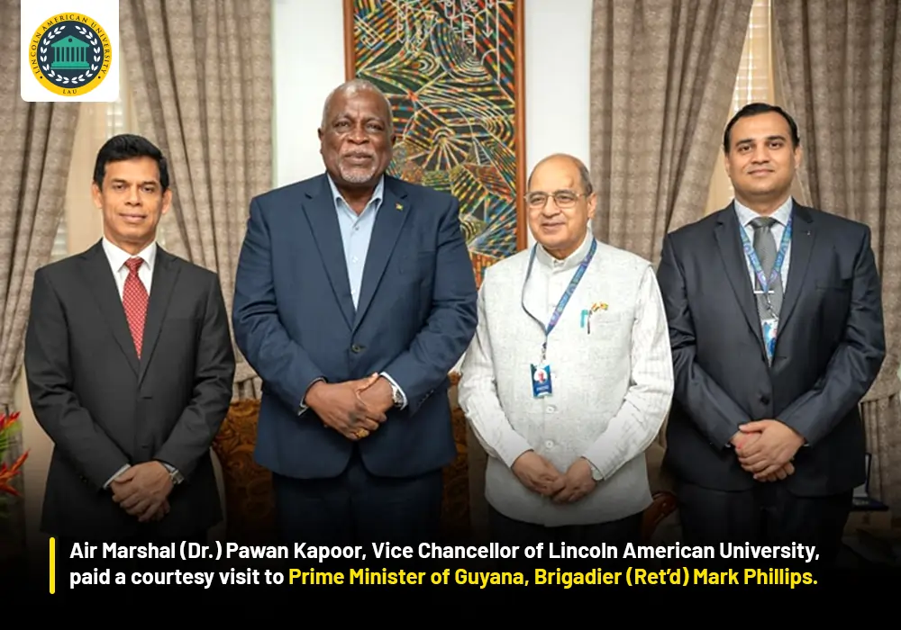 Strengthening Educational Ties: Lincoln American University Meets with Prime Minister of Guyana