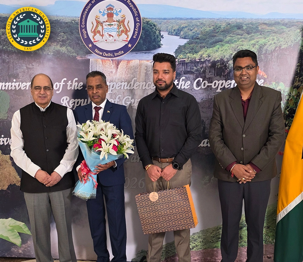 Lincoln American University Joins Guyana Independence Celebration: 60th anniversary of Guyana’s independence and 60 years of India-Guyana diplomatic relations