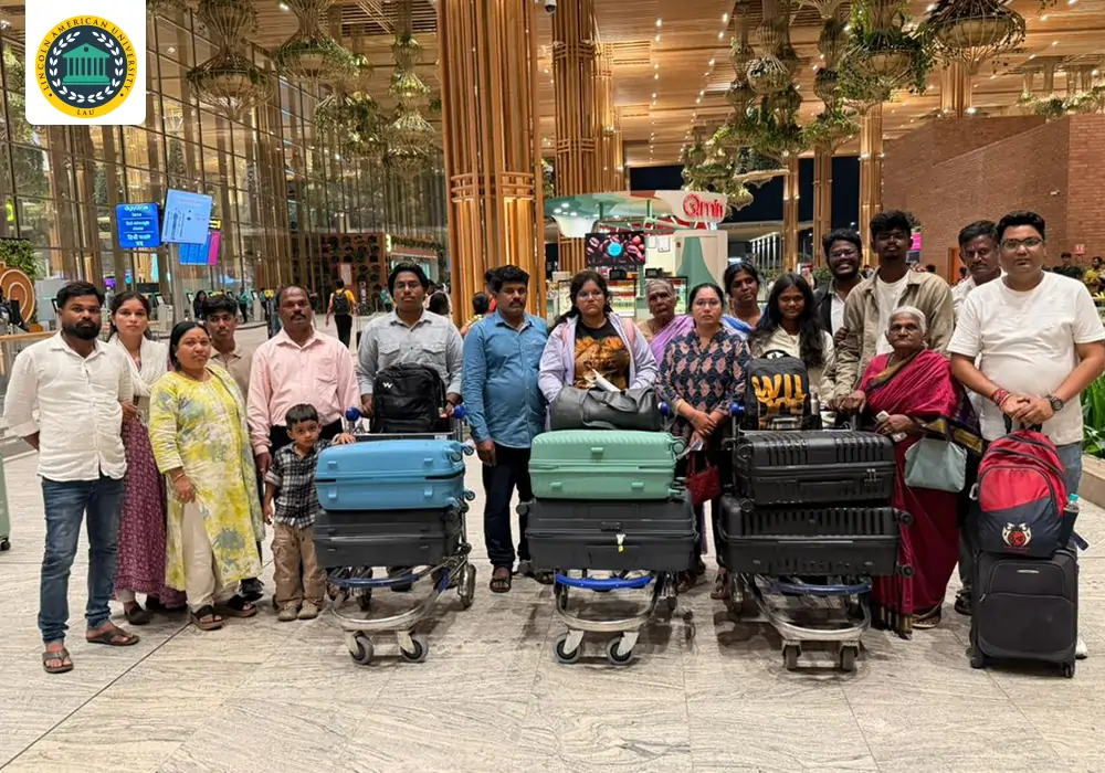 Lincoln American University Welcomes New MBBS/MD Batch 2025 as Students Depart from India