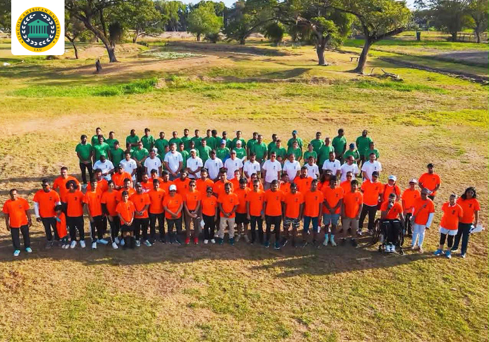 Lincoln American University Students Participated in Viksit Bharat Run